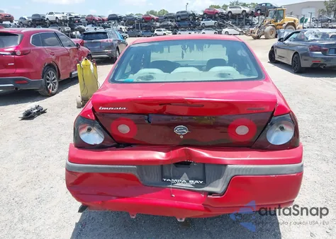 2004 Chevrolet Impala from USA, damaged, VIN 2G1WF52E849269625